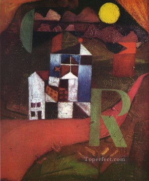 Paul Klee Painting - Villa R Paul Klee
